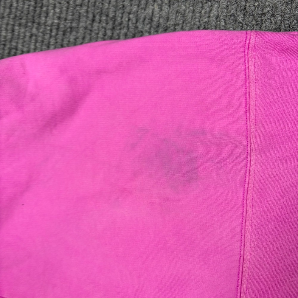 PINK Victoria's Secret Pullover Womens XL Quarter Zip Sweatshirt  Crop Fleece - Picture 8 of 9